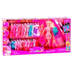 Кукла с аксессуарами 24 платья Kimi Разноцветная 6976091437435