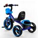 Дитячий велосипед Best Trike зі світловим та звуковим ефектом Чорно-синій 6989223360037