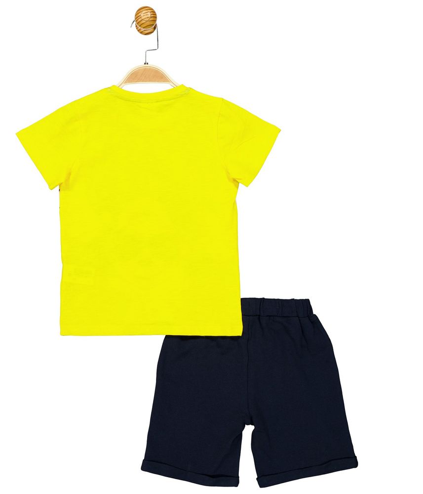 Комплект (футболка, шорты) Mickey Mouse 98 см (3 года) Disney MC17272 Желто-синий 8691109879998
