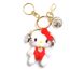 Брелок Hello Kitty Sanrio Біло-червоний 881780096793