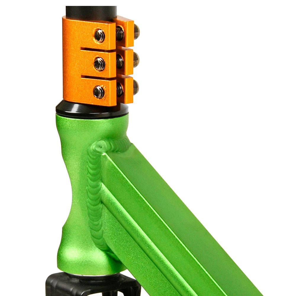 Самокат трюковый Scooter Анодированная покраска Зеленый 3218569712358
