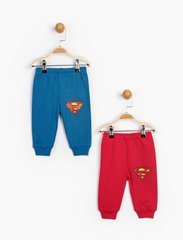 Набор штанов Superman DC Comics 2 шт 3-6 месяцев (62-68 см) сине-красные SM15554