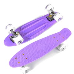 Пенни борд Board со световым эффектом Фиолетовый 6900066348808