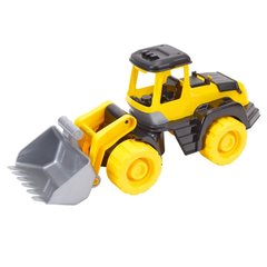 Трактор ТехноК с инерционным механизмом Черно-желтый 4823037606887