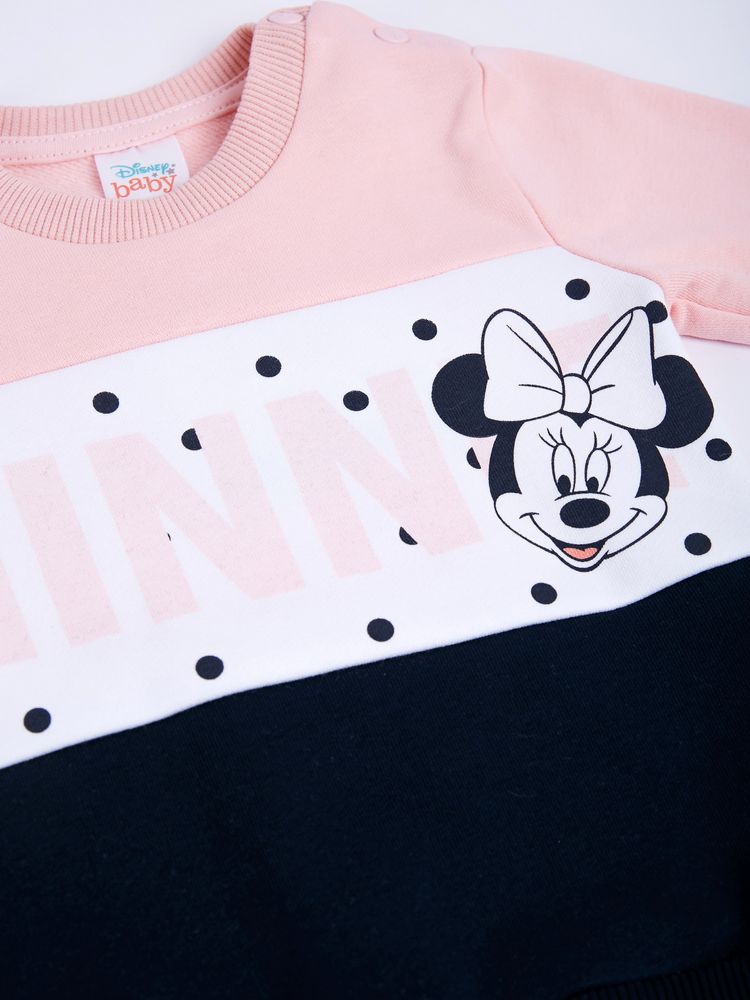 Комплект Minnie Mouse Disney 80-86 см (12-18 міс) MN18373 Рожево-синій 8691109924728