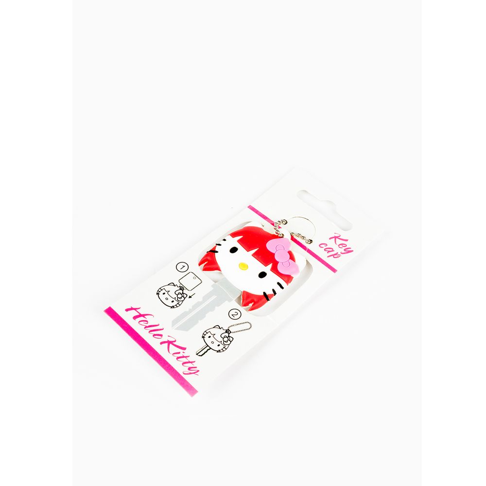 Чохол-брелок на ключ Hello Kitty Sanrio Біло-червоний 4045316809974