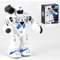 Боевой робот стреляет Kimi проектор со световым и звуковым эффектом Бело-синий 6975098010085