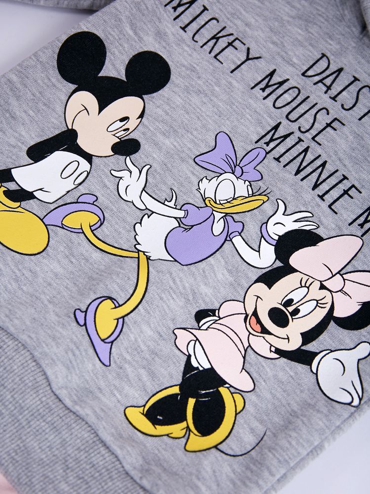 Комплект Minnie Mouse Disney 80-86 см (12-18 міс) MN18372 Сіро-рожевий 8691109924681