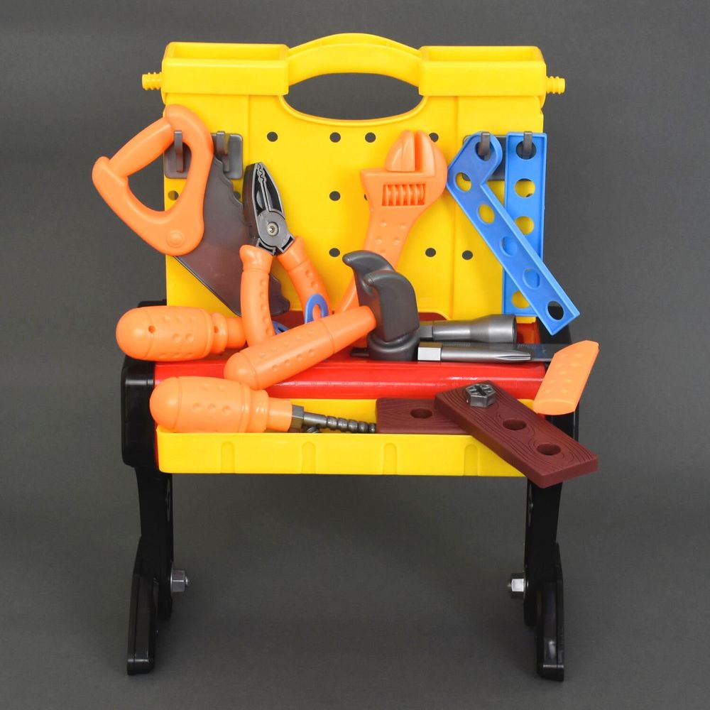 Набір інструментів стіл-чемодан Kimi 50 предметів різнокольоровий 21677048