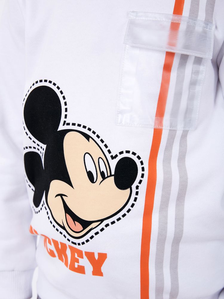 Спортивный костюм Mickey Mouse Disney 98 см (3 года) MC18342 Бело-серый 8691109928726