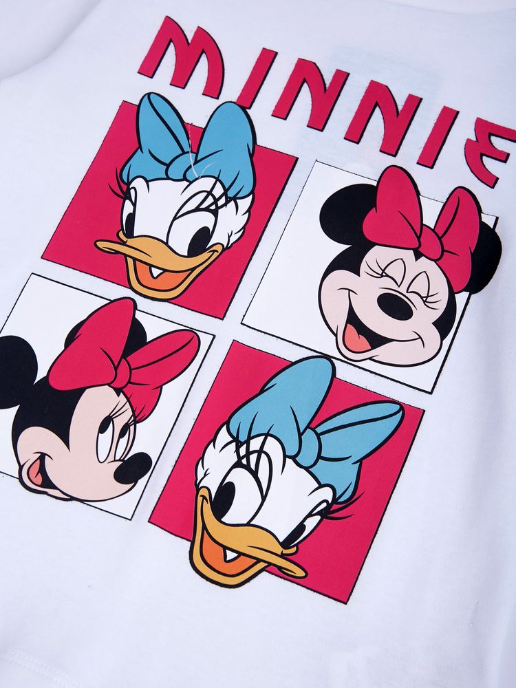 Лонгслив Minni Mouse Disney 104 см (4 года) MN18413 Белый 8691109930835