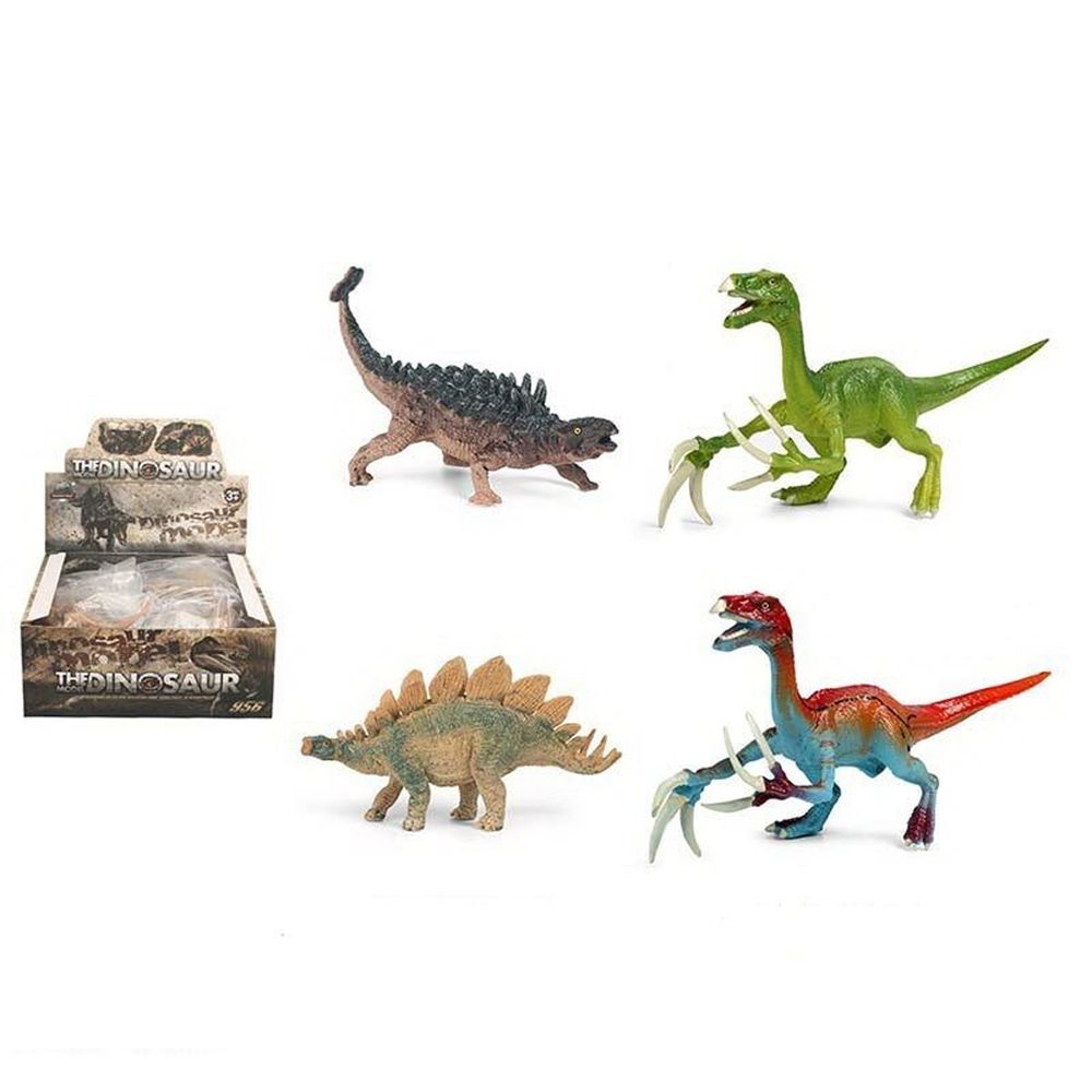 Набір динозаврів 12 шт Kimi Різнокольоровий 6990264420376