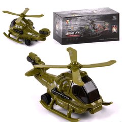 Военный вертолет Kimi со световым и звуковым эффектом Зеленый 6990422010166