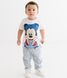 Комплект (футболка, штани) Mickey Mouse 68-74 см (6-9 міс) Disney MC17268 Білий 8691109879233