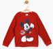 Свитшот Микки Маус 98 см (3 года) Disney MC16297 Красный 8691109832085