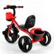 Дитячий велосипед Best Trike зі світловим та звуковим ефектом Чорно-червоний 6989223360051