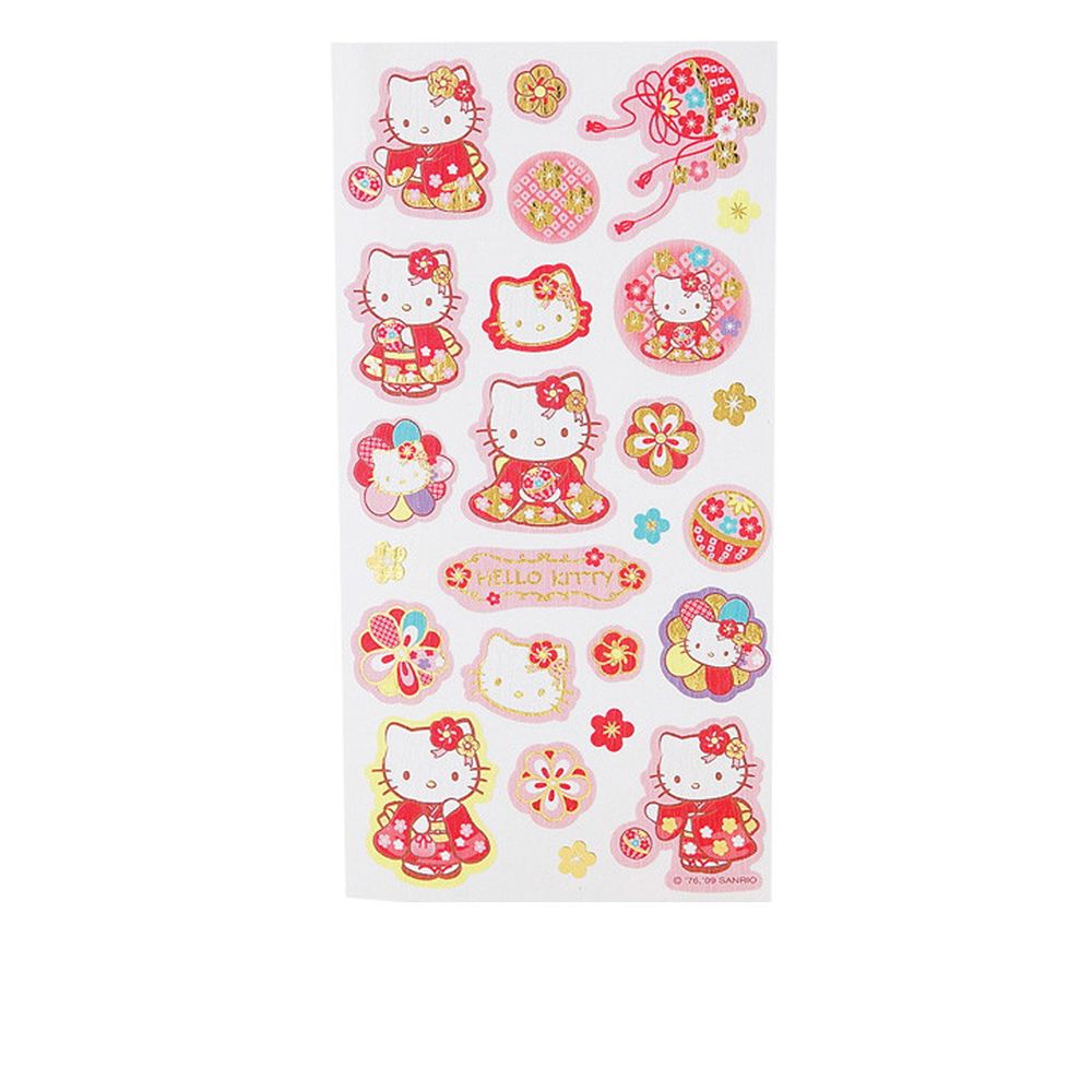 Наклейки Hello Kitty Sanrio Різнокольоровий 881780282943