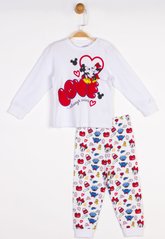 Комплект Minnie Mouse Disney 74-80 см (9-12 міс) MN18369 Білий 8691109934123