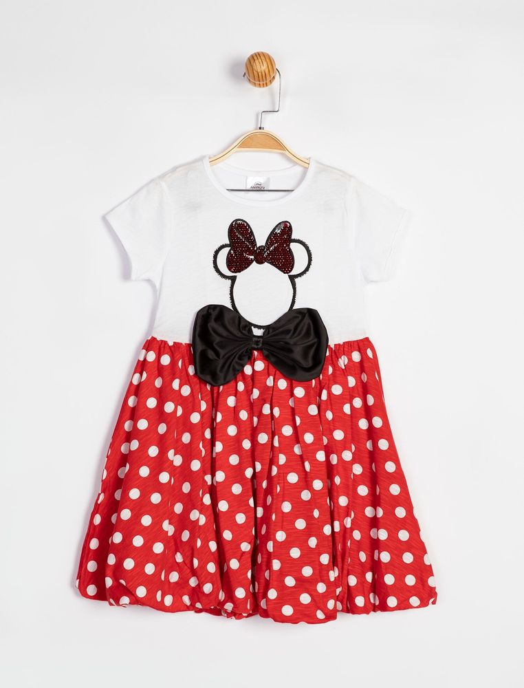 Сукня Minnie Mouse 3 роки (98 см) Disney (ліцензований) Cimpa червоно-біле MN15551