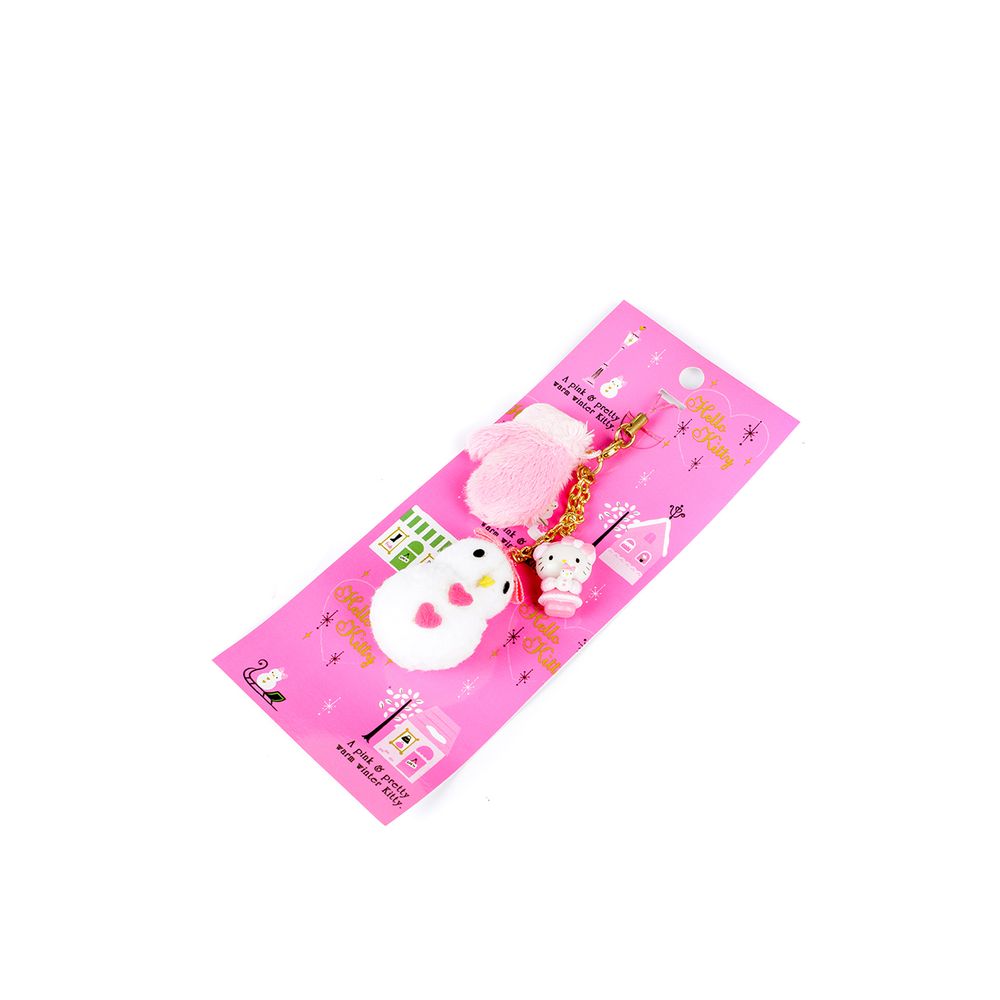 Брелок сніговик Hello Kitty Sanrio Різнокольоровий 4901610025314