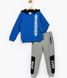Спортивный костюм (худи, штаны) 98 см (3 года) Panolino PL16388 Серо-синий 8691109833501