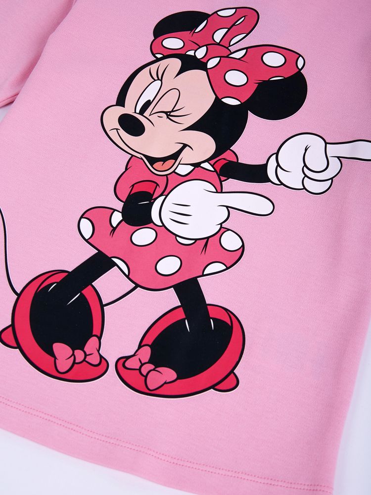 Лонгслив Minni Mouse Disney 98 см (3 года) MN18416 Розовый 8691109930972