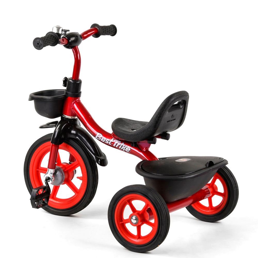 Дитячий велосипед Best Trike Чорно-червоний 6989167360926