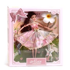 Лялька з аксесуарами 30 см Kimi Чарівна принцеса Рожева 4660112546245