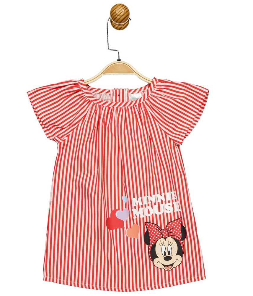 Сукня Minni Mouse 68-74 см (6-9 міс) Disney MN17463 Біло-червоний 8691109876850