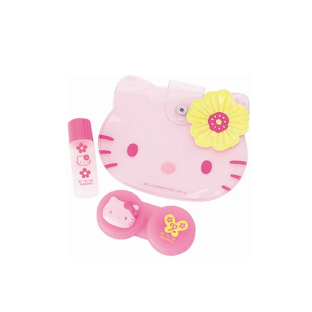 Набір для контактних лінз Hello Kitty Sanrio Рожевий 881780300876