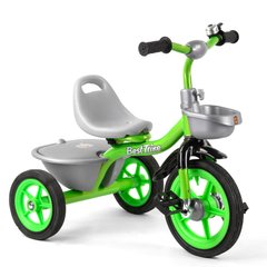 Детский велосипед Best Trike Серо-зеленый 6989167360940