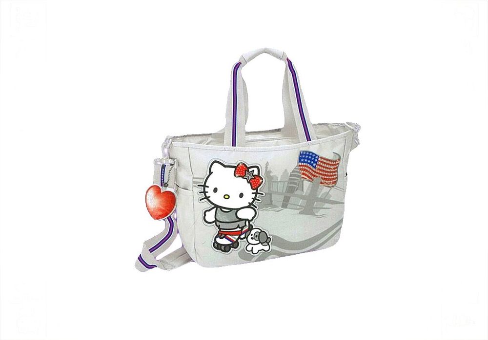 Сумка Hello Kitty USA Sanrio сіра 35197