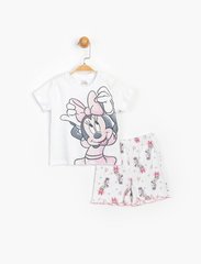 Комплект (футболка, шорты) Minnie Mouse Disney 1 год (86 см) белый MN15483