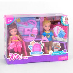 Куклы с аксессуарами Kimi школа Разноцветные 6990298434332
