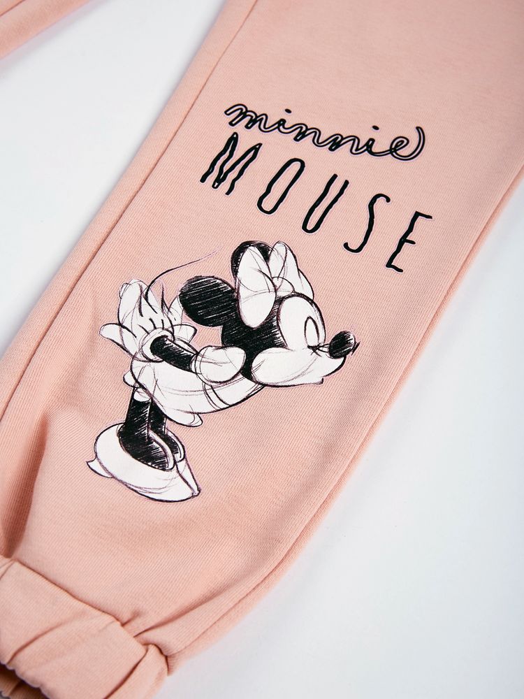 Спортивный костюм Minnie Mouse Disney 98 см (3 года) MN18402 Бело-персиковый 8691109930323