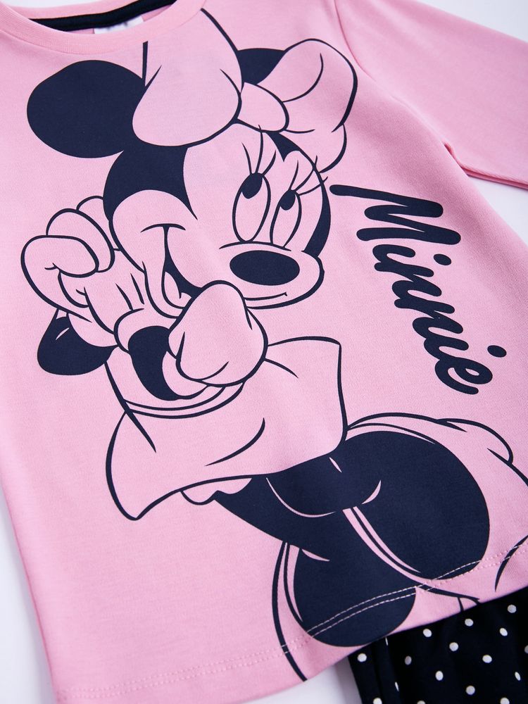 Спортивний костюм Minnie Mouse Disney 98 см (3 роки) MN18489 Рожево-синій 8691109931177