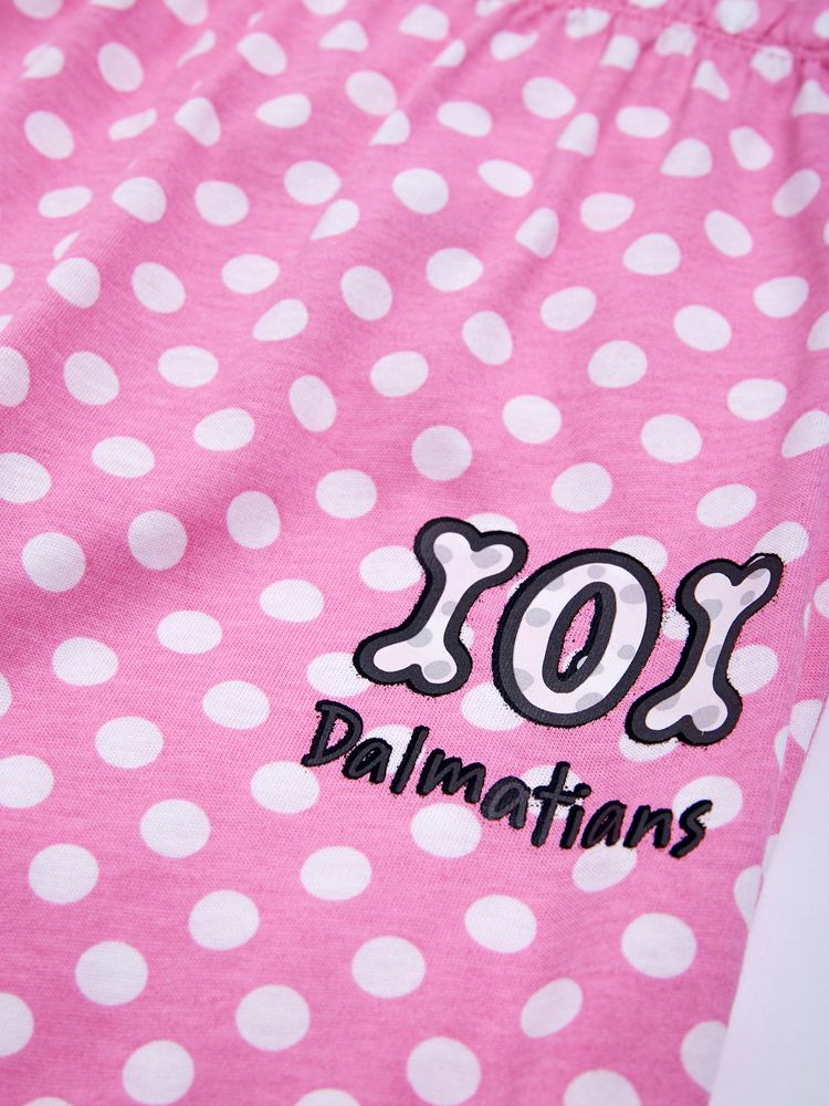 Спортивний костюм 101 Далматинець Disney 98 см (3 роки) DL18473 Сіро-рожевий 8691109926890