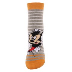 Шкарпетки махрові Mickey Mouse Disney 19-22 (6-18 міс) MC19022-3 Сіро-помаранчевий 2891111440049