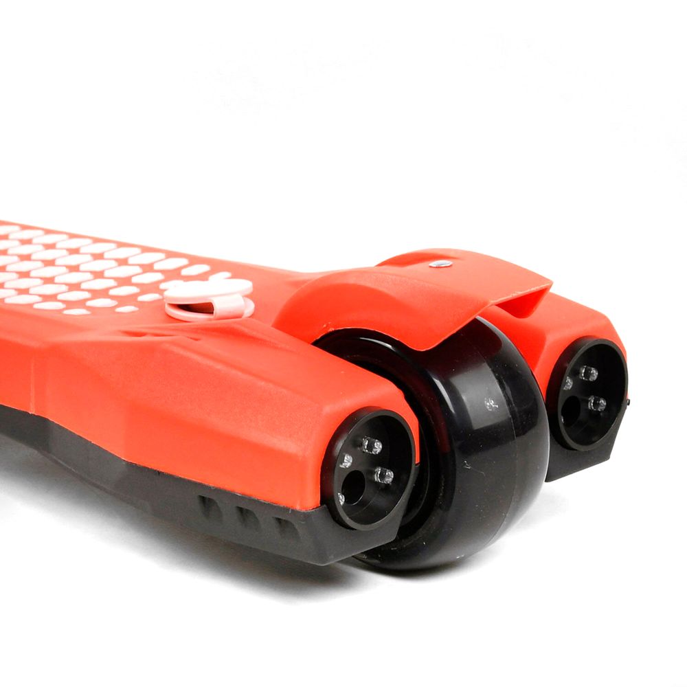 Самокат с турбиной Scooter со световым и дымовым эффектом Оранжевый 6900066350924