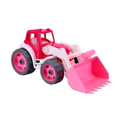 Трактор з ковшем ТехноК Рожевий 4823037608195