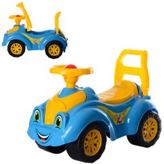 Автомобіль-толокар ТехноК зі звуковим ефектом Синьо-жовтий 4823037603510
