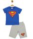 Комплект (футболка, шорти) Superman 98 см (3 роки) Cimpa SM17457 Сіро-синій 8691109881052