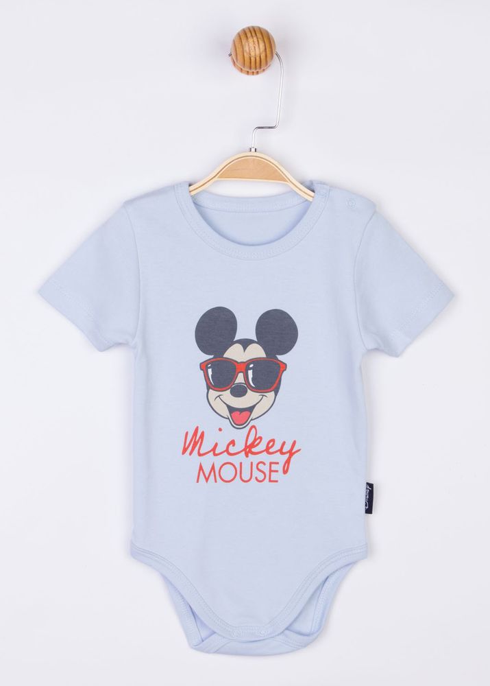 Боди Mickey Mouse 56-62 см (0-3 мес) Disney MC17198-2 Синий 8691109860835