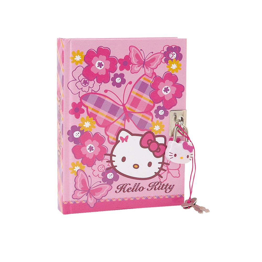 Блокнот на замку Hello Kitty Sanrio Рожевий 881780790608