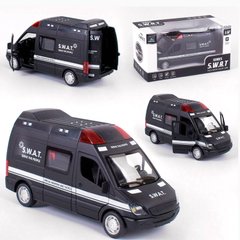 Полицейский фургон Kimi со световым и звуковым эффектом Темно-серый 6990436650204