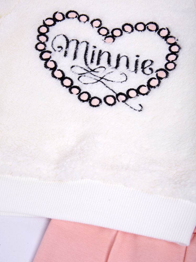 Комплект Minnie Mouse Disney 68-74 см (6-9 міс) MN18371 Біло-рожевий 8691109924667