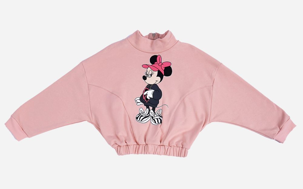 Світшоти Minni Mouse Disney 98 см (3 роки) MN18408 Рожевий 8691109944849