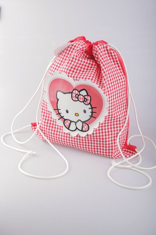 Рюкзак-мішок Hello Kitty Sanrio Червоний 8011688321617