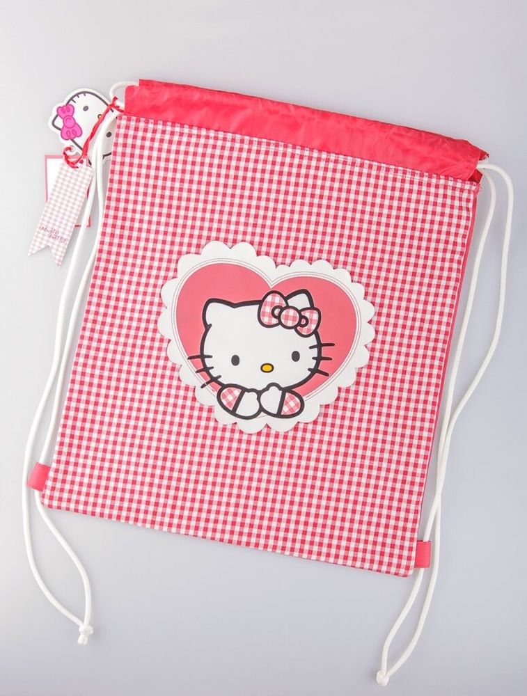 Рюкзак-мішок Hello Kitty Sanrio Червоний 8011688321617