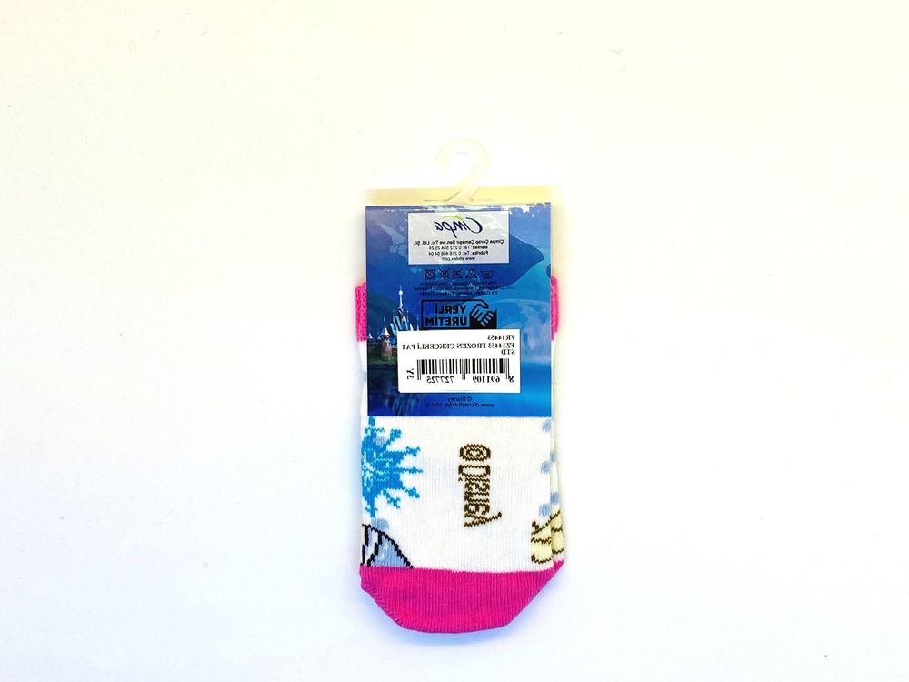Носки Frozen 3 года Disney (лицензированный) Cimpa разноцветные FZ14453-2